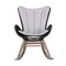 Armen Living Fanny Outdoor Patio Rocking chair in Light Eucalyptus Wood and Charcoal Rope 840254332263 - alternate 6
